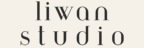refined logo with lowercase typography for liwan studio